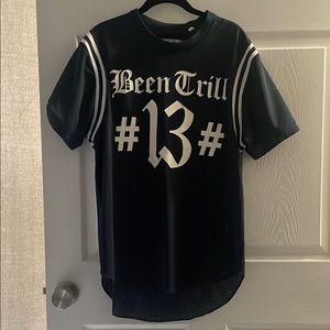 Black Graphic Men's Shirt